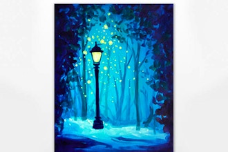 Paint Nite: Magical Lamp Post